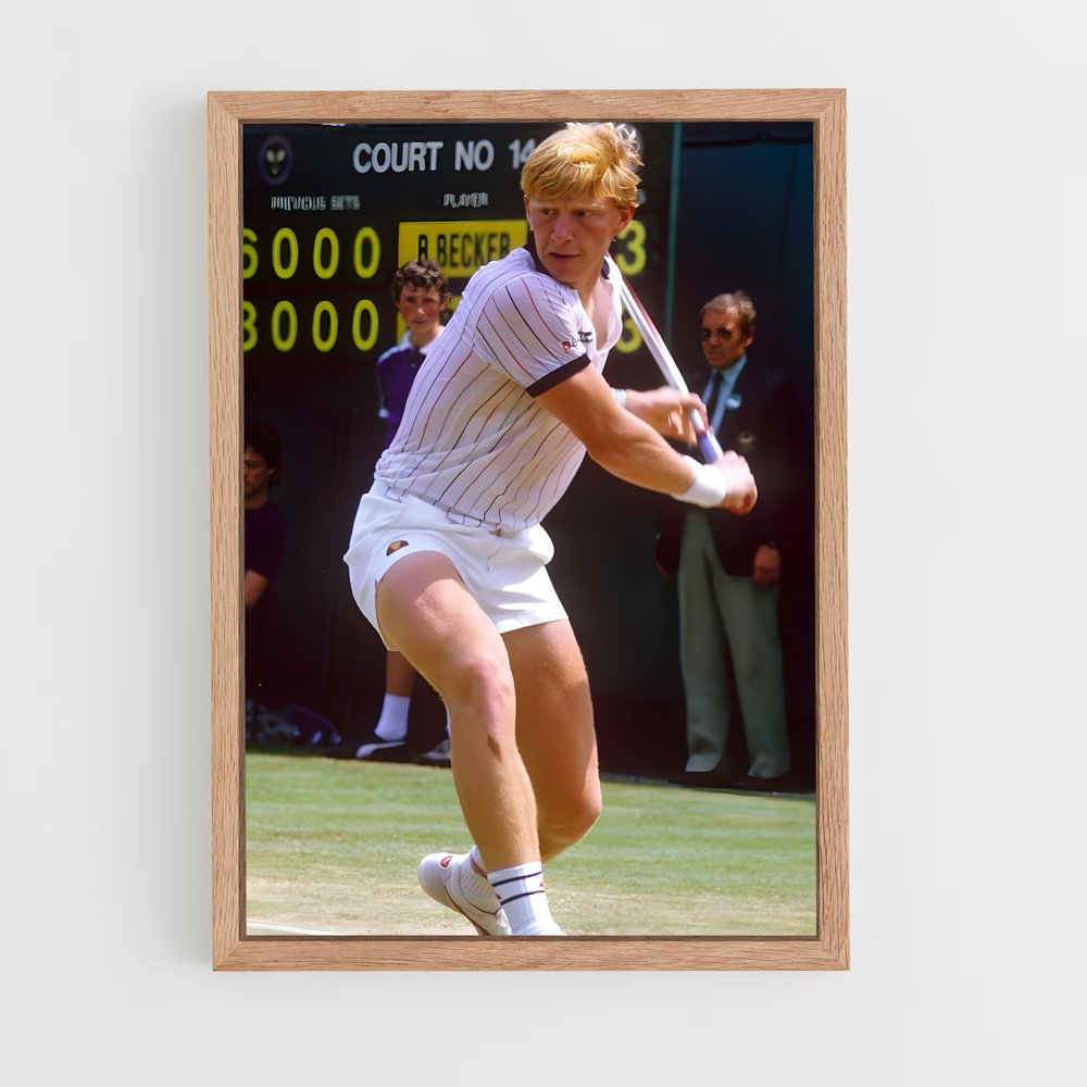 Poster Ace de Gagner – affiche Tennis (vue 4)